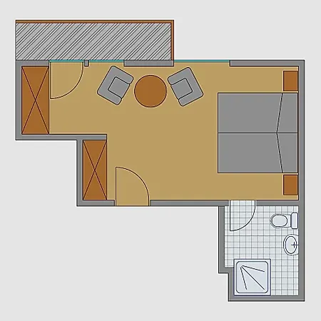 Hotel Cabana 3* Γκρίντελβαλντ