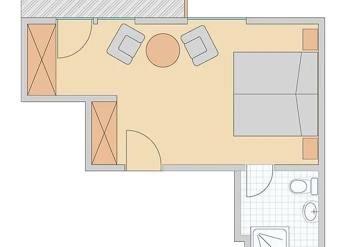 מלון Hotel Cabana 3*